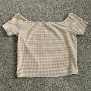 Pacsun striped crop top